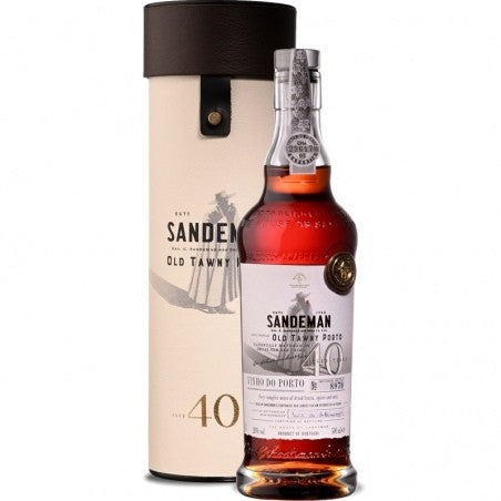 SANDEMAN PORT WINE 40 YEARS OLD